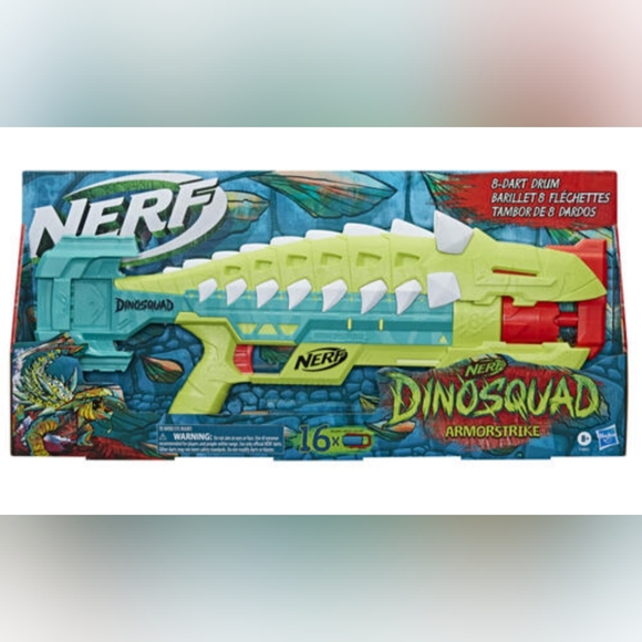 Nerf DINOSAUAD/ 8 dart drum 8yrs n older - Picture 2 of 12
